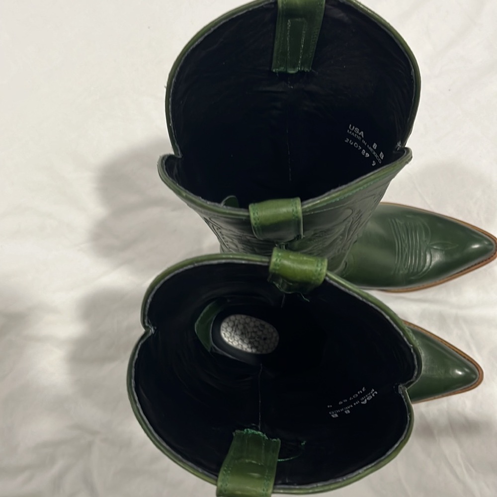 Black Star Hunter Green Boot Size 8 - Picture 5 of 11